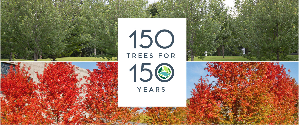 150 Trees for 150 Years