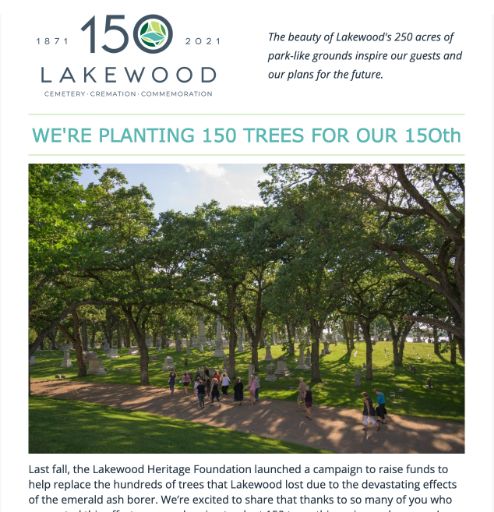 Read the Lakewood Newsletter